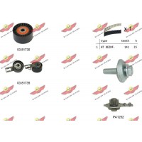 04.5347PA AUTOKIT Водяний насос комплект зубчастого ременя