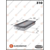 E147031 EUROREPAR Повітряний фільтр