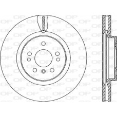 BDR2295.20 OPEN PARTS Гальмівний диск