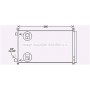 DN5456D AVA QUALITY COOLING Конденсатор кондиціонера