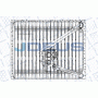 RA9110970 JDEUS Випарник кондиціонера