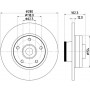 8DD 355 123-251 HELLA PAGID Гальмівний диск