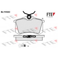 BL1193A3 FTE КомплеК т гальмівних колодок, дискове гальмо