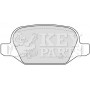 KBP1776 KEY PARTS Комплект гальмівних колодок дисковий гальм
