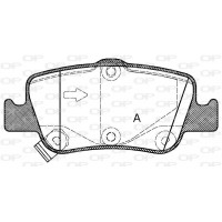 BPA1356.02 OPEN PARTS Комплект гальмівних колодок дисковий гальм