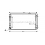 AIA2099 AVA QUALITY COOLING Радіатор охолодження двигуна
