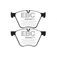 DP42007R EBC Brakes Комплект гальмівних колодок дисковий гальм