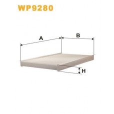 WP9280 WIX FILTERS Фільтр повітря у внутрішньому просторі