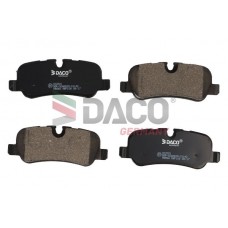 322001 DACO Germany Комплект гальмівних колодок дисковий гальм
