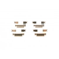 1 987 474 347 BOSCH Комплектуючі колодки дискового гальма