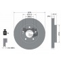 BDS1509 BENDIX Braking Гальмівний диск