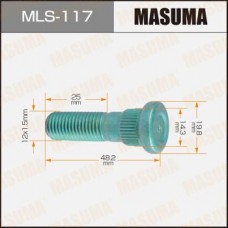 MLS117 MASUMA Шпилька колеса