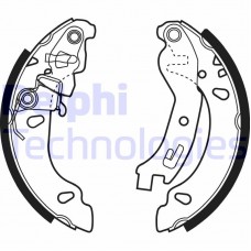 LS1970 DELPHI Комплект гальмівних колодок