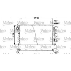 730572 VALEO Радіатор охолодження двигуна