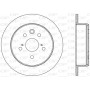 BDR2460.10 OPEN PARTS Гальмівний диск