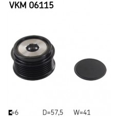 VKM 06115 SKF Механізм вільного ходу генератора