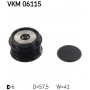 VKM 06115 SKF Механізм вільного ходу генератора