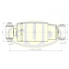 GSA343308 G.U.D. Амортизатор