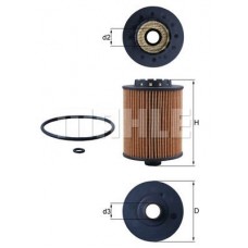 OX 1075D KNECHT Масляний фільтр