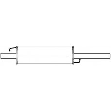 60477 SIGAM Середній глушник вихлопних газів