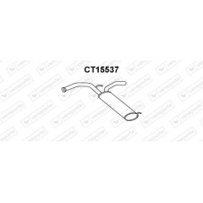 CT15537 VENEPORTE Глушник вихлопних газів кінцевий