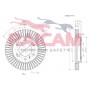 RD00374 RAICAM Гальмівний диск