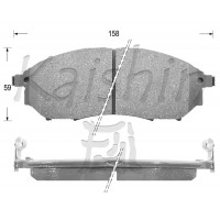 FK1231 KAISHIN Комплект гальмівних колодок дисковий гальм