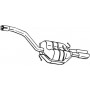 233-165 BOSAL Глушник вихлопних газів кінцевий