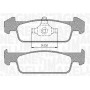 363916060718 MAGNETI MARELLI Комплект гальмівних колодок дисковий гальм