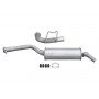 FS55450 Faurecia Глушник вихлопних газів кінцевий