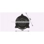 FD8653 AVA QUALITY COOLING Вентилятор салону