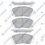 SP1849 Hi-Q Комплект гальмівних колодок дисковий гальм