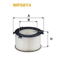 WP6874 WIX FILTERS Фільтр повітря у внутрішньому просторі