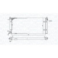 350213188300 MAGNETI MARELLI Радіатор охолодження двигуна