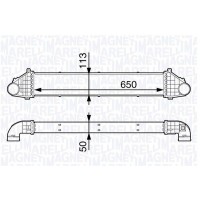 351319202600 MAGNETI MARELLI Интеркулер