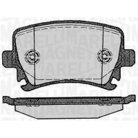 363916060601 MAGNETI MARELLI Комплект гальмівних колодок дисковий гальм