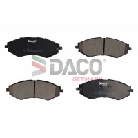 320802 DACO Germany Комплект гальмівних колодок дисковий гальм