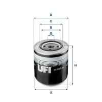 23.167.00 UFI Масляний фільтр