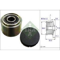 WG1253733 WILMINK GROUP Механізм вільного ходу генератора