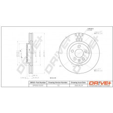 DP1010.11.0721 Dr!ve+ Гальмівний диск