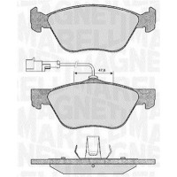 363916060101 MAGNETI MARELLI Комплект гальмівних колодок дисковий гальм