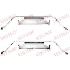 109-1096 QUICK BRAKE Комплектуючі колодки дискового гальма