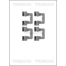 8105 241611 TRISCAN Комплектуючі колодки дискового гальма