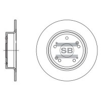 SD4111 Hi-Q Гальмівний диск