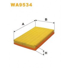 WA9534 WIX FILTERS Повітряний фільтр