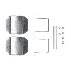 1 987 474 333 BOSCH Комплектуючі колодки дискового гальма