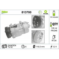 813700 VALEO Компресор кондиціонера