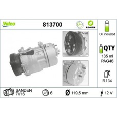 813700 VALEO Компресор кондиціонера