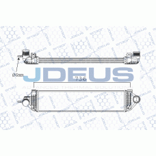 M-812138A JDEUS Интеркулер