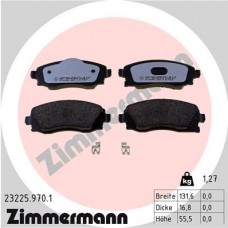 23225.970.1 ZIMMERMANN Комплект гальмівних колодок дисковий гальм